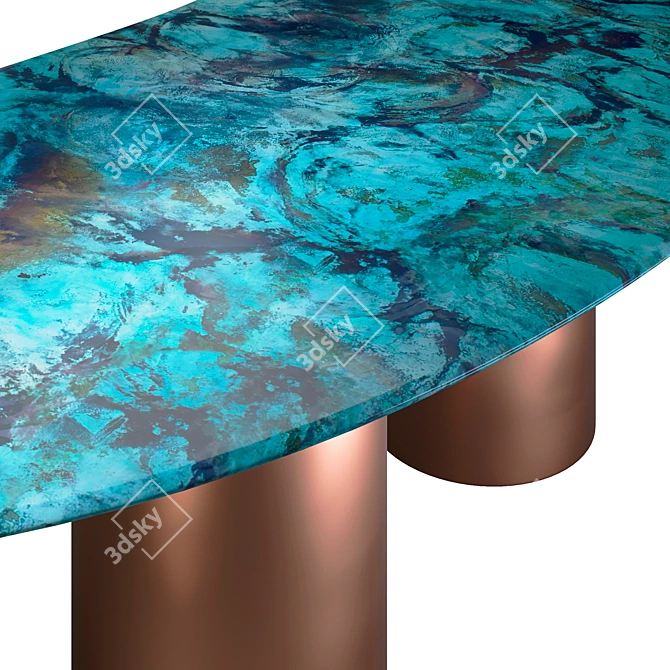 Decastelli BAIA Modern Designer Table 3D model image 3
