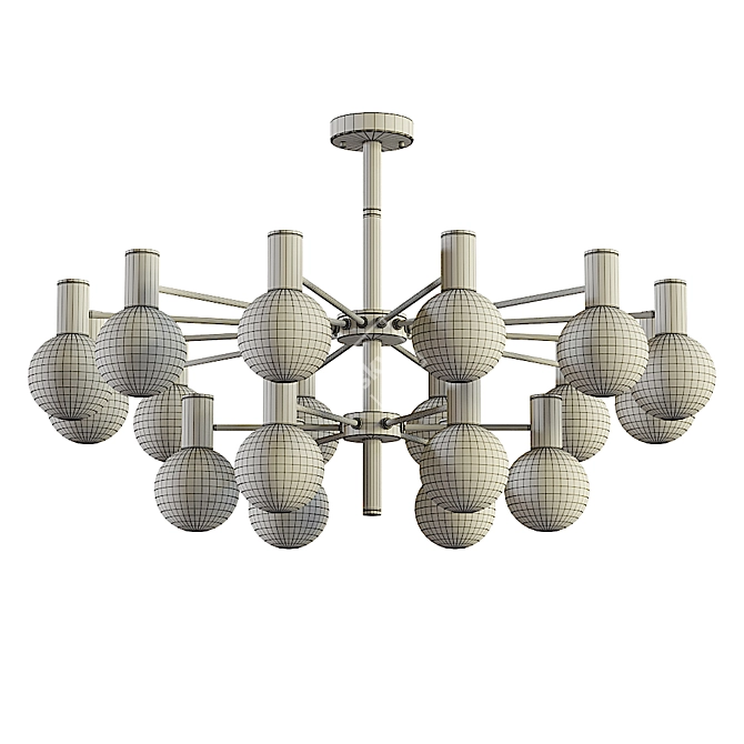 Modern Chandelier - Aliexpress Exclusive 3D model image 2