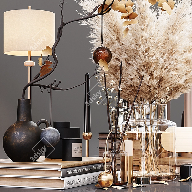 Elegant Decor Set: High Quality, Detailed 3D model image 3