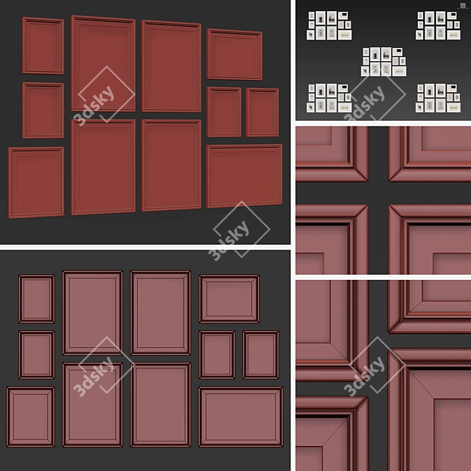 Multiframe Collection - 280 Frames 3D model image 9