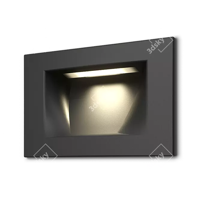 Sleek LED Staircase Luminaire - Integrator IT-731 3D model image 1