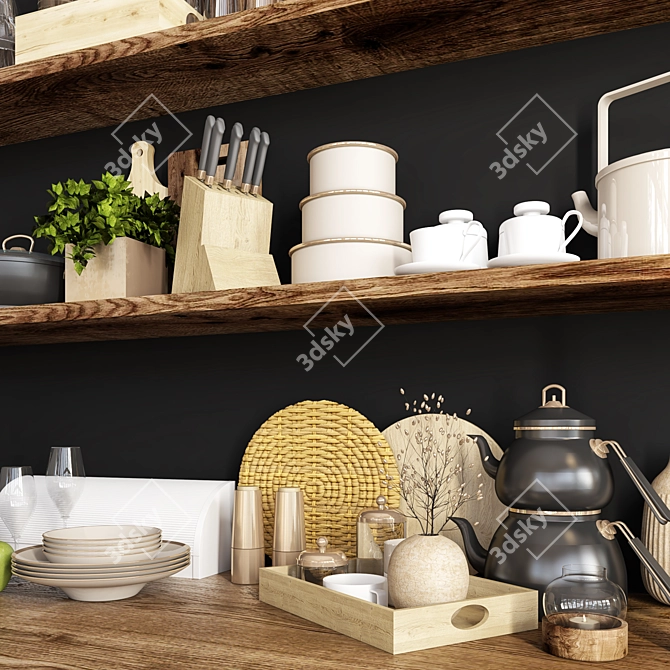 Versatile Kitchen Accessory in 3D 3D model image 3