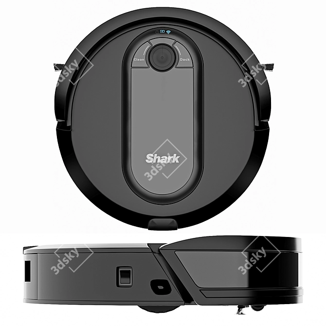 Smart Shark IQ Robot Vacuum 3D model image 2