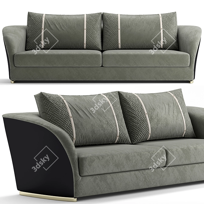 Bentley Sofa: Luxurious Comfort for Your Living Room 3D model image 1