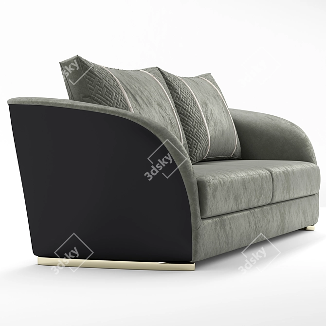 Bentley Sofa: Luxurious Comfort for Your Living Room 3D model image 3