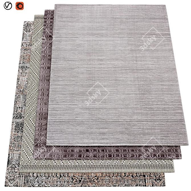 Luxury Collection Carpets | 200x300cm 3D model image 1