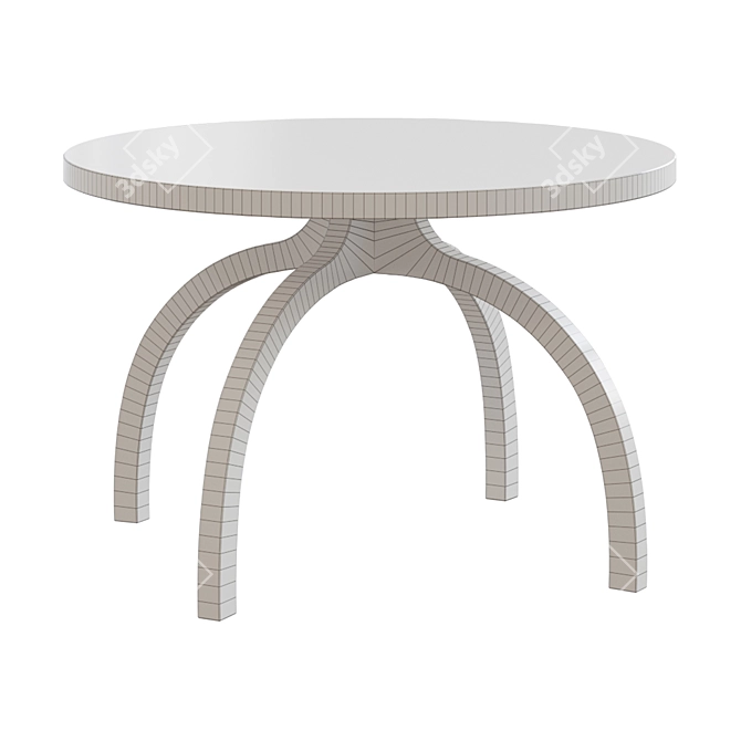  Artistic Crab Coffee Table 3D model image 2