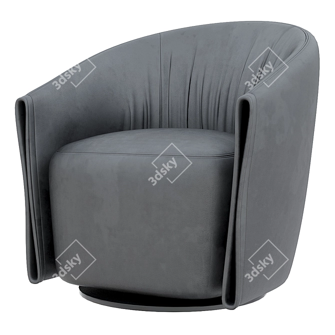 Light Luxury Sofa Chair | Modern and Elegant Design 3D model image 2