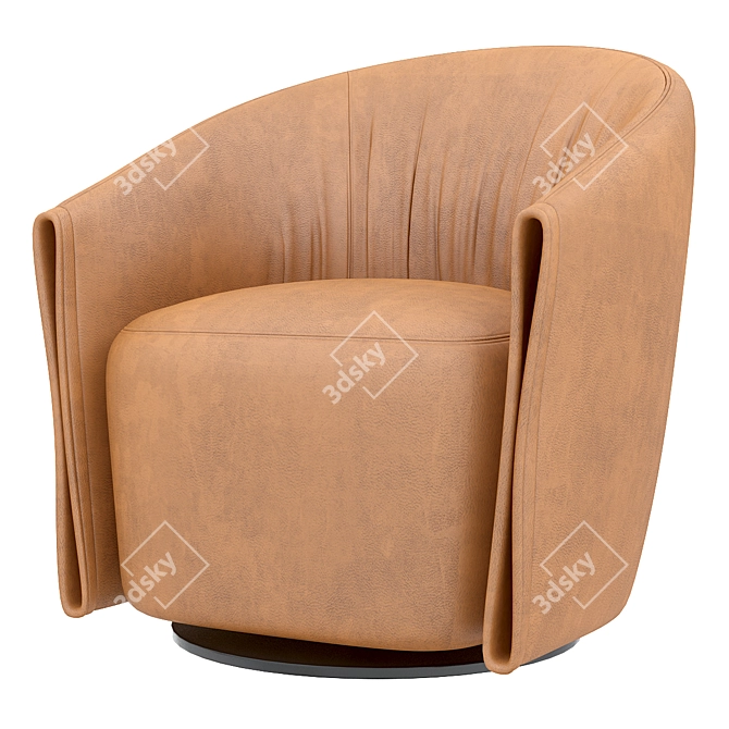 Light Luxury Sofa Chair | Modern and Elegant Design 3D model image 3