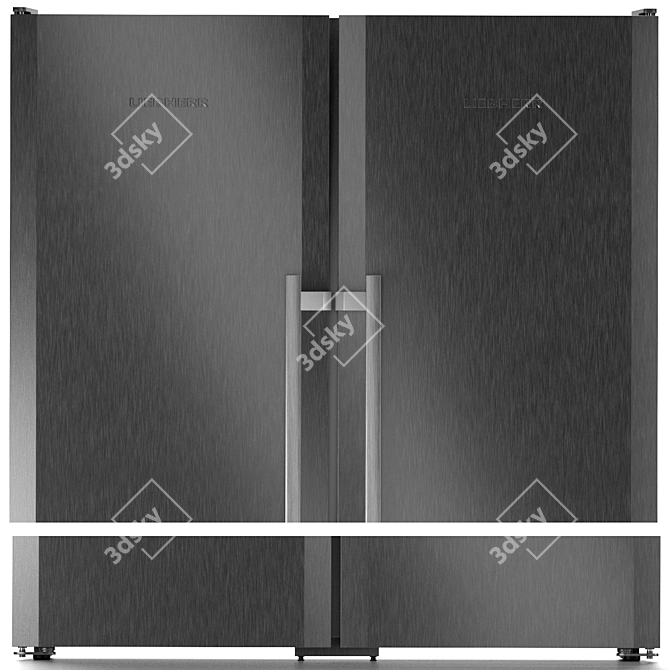 Liebherr Refrigerator Set 4: SBSbs 7263-20, CNbs 4015, CNel 4313 3D model image 2