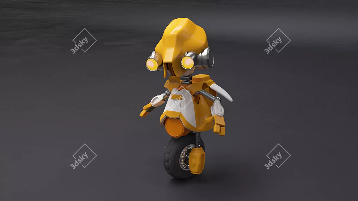 Adaptable  Robot Companion 3D model image 3