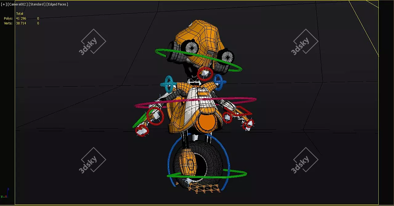 Adaptable  Robot Companion 3D model image 6