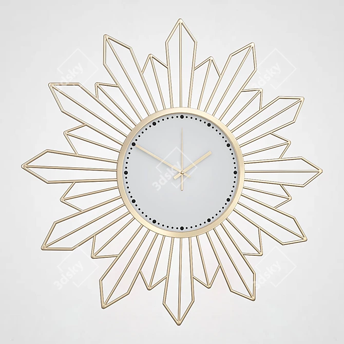 ImperiumLoft Designer Wall Clock 3D model image 2