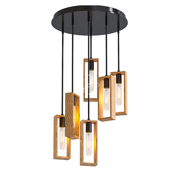 Modern Pendant Light LITTLETON 3D model image 1