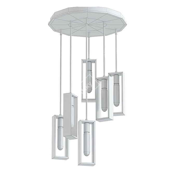 Modern Pendant Light LITTLETON 3D model image 2