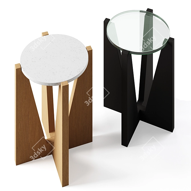 Sleek Miro Table - Modern Design 3D model image 6