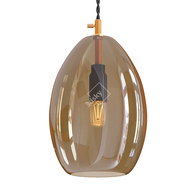 Northern Unika Hanging Light 3D model image 1