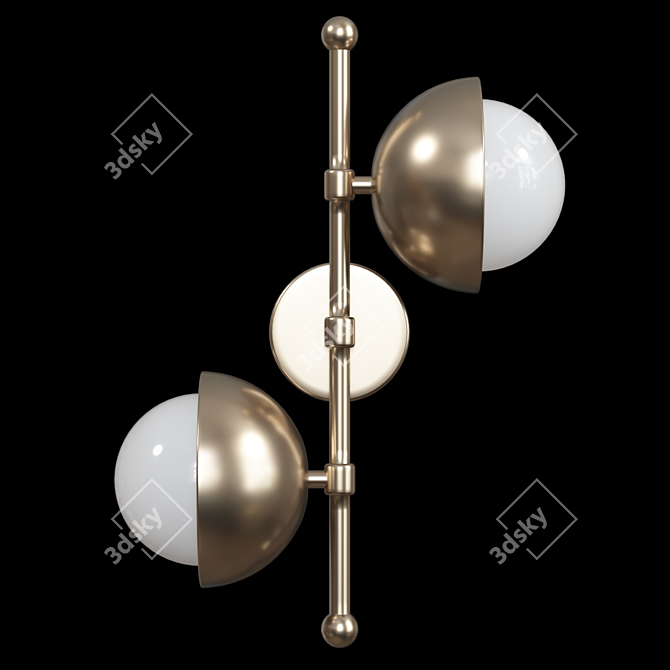 Benta Wall Light: Modern and Stylish Illumination 3D model image 1