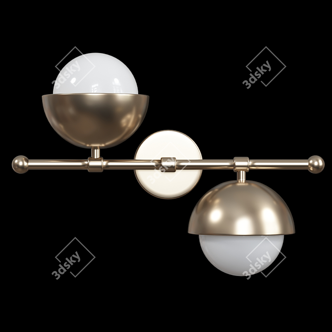 Benta Wall Light: Modern and Stylish Illumination 3D model image 2