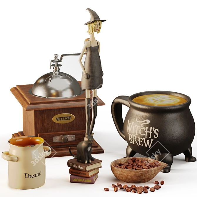 Enchanting Witches' Brew Collection 3D model image 5