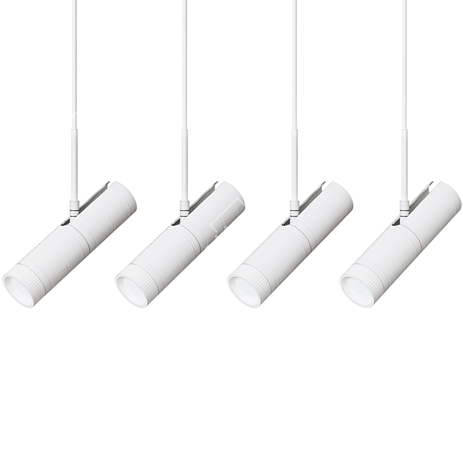 Modern TALSI ONE Suspended Light 3D model image 2