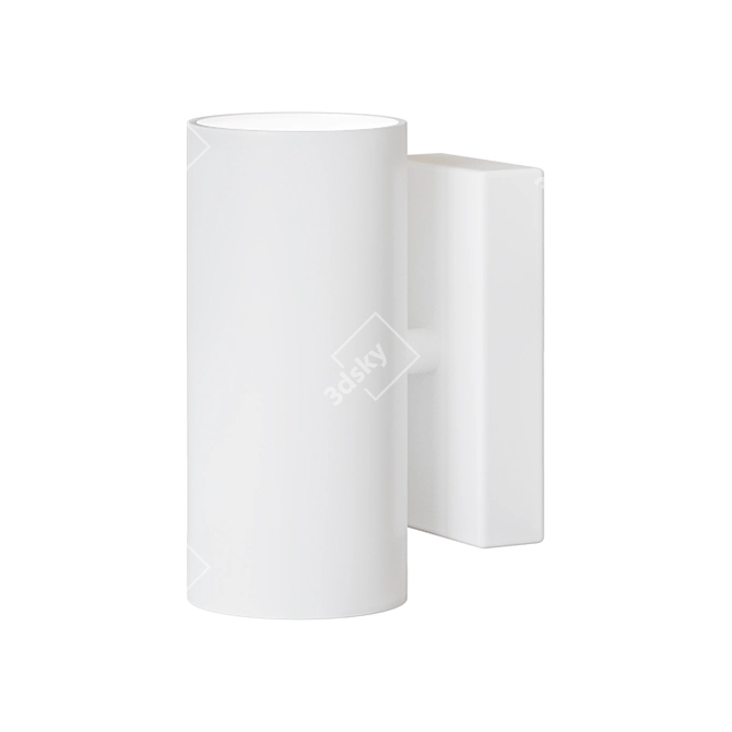 NIMONE White Sconce - Modern Lighting 3D model image 1