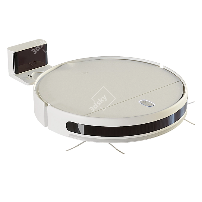 Xiaomi Robot Vacuum-Mop Essential: Efficient Cleaning Solution 3D model image 2