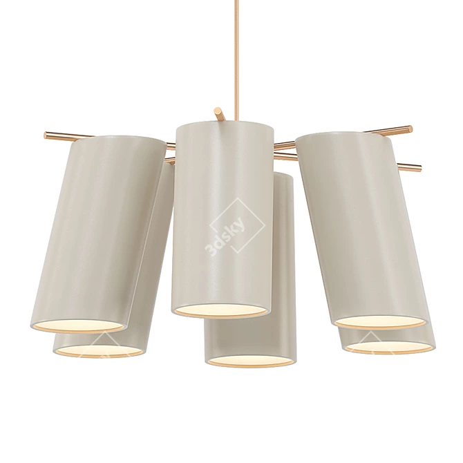 CTO Lighting Gio Pendant Light 3D model image 1