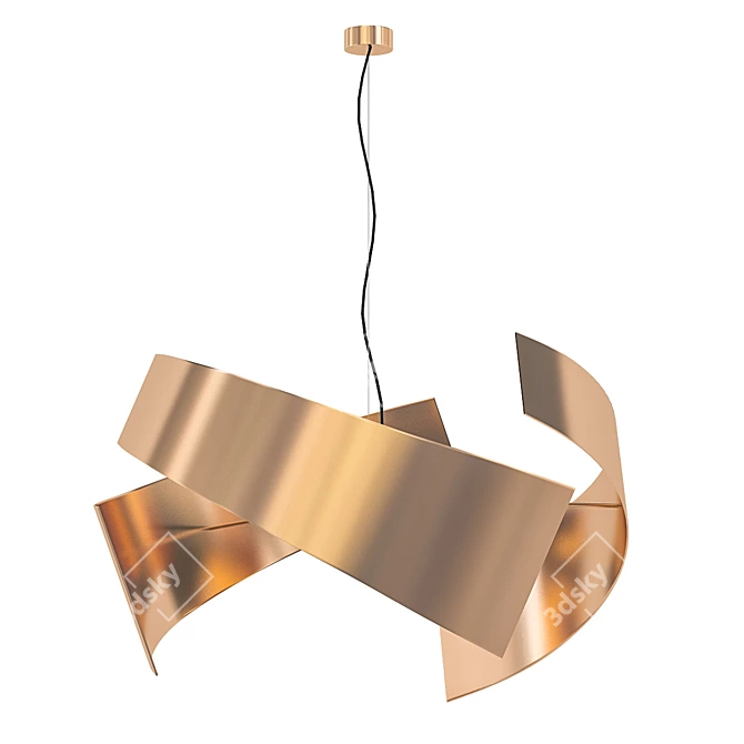 Elegant Ella Suspension Light 3D model image 1