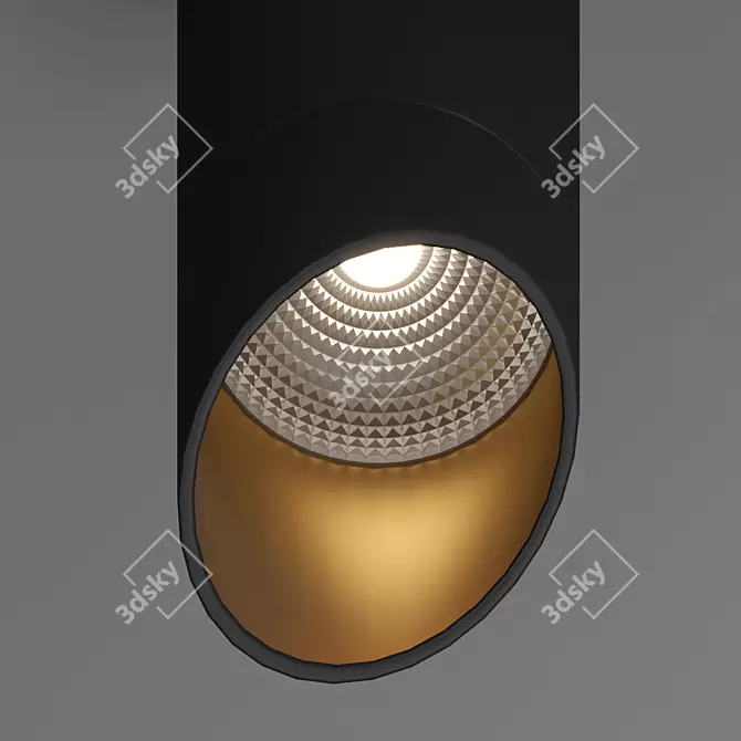 String Ceiling Light: Modern, Elegant, and Stylish 3D model image 3