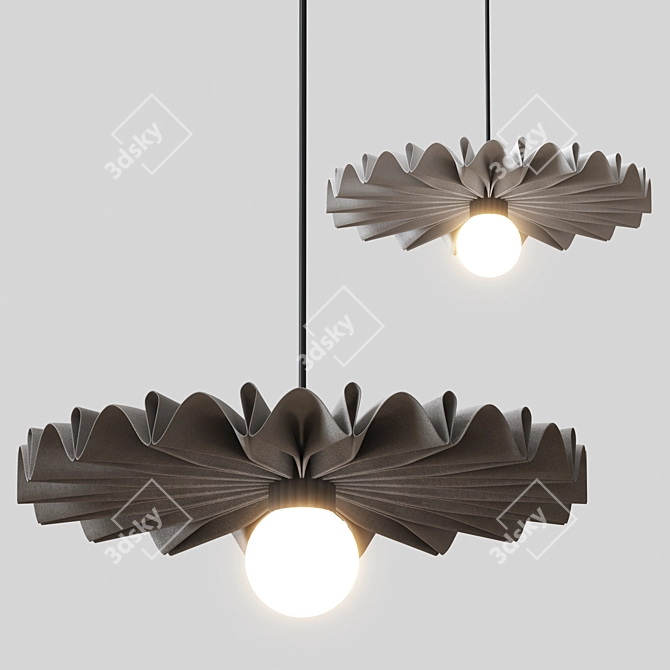 BuzziPleat Light: Acoustic Elegance 3D model image 1