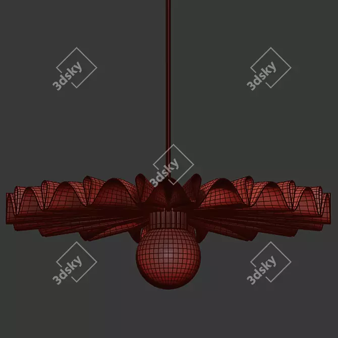 BuzziPleat Light: Acoustic Elegance 3D model image 2