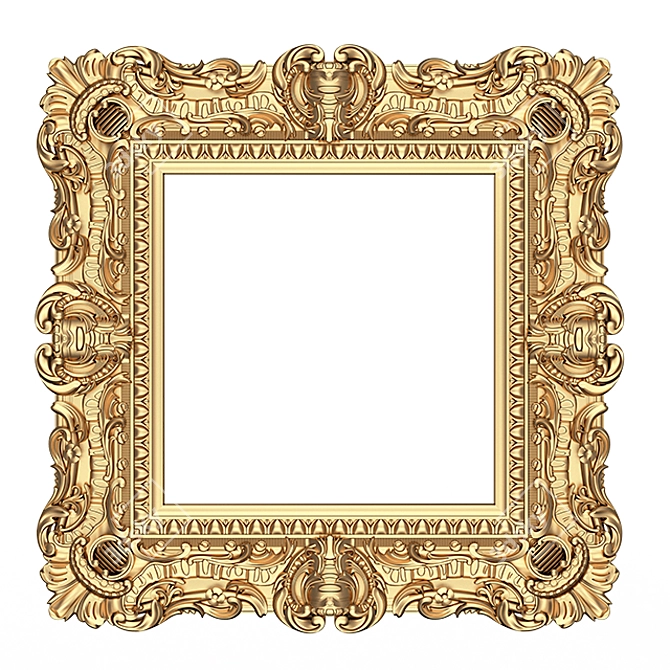 Elegant Frame Classic Design 3D model image 1