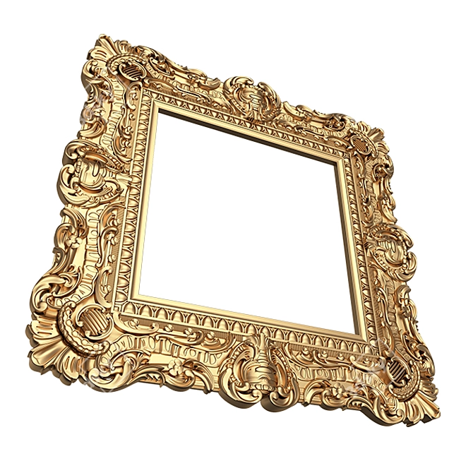 Elegant Frame Classic Design 3D model image 2