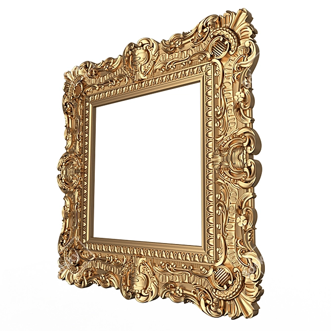 Elegant Frame Classic Design 3D model image 3