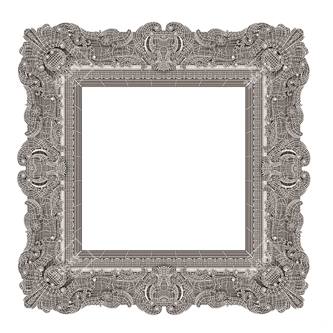 Elegant Frame Classic Design 3D model image 7