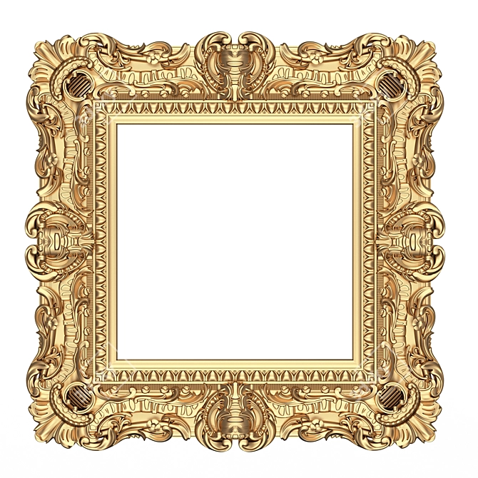 Elegant Frame Classic Design 3D model image 8