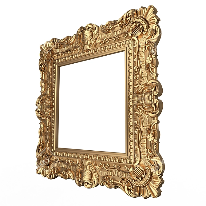 Elegant Frame Classic Design 3D model image 11