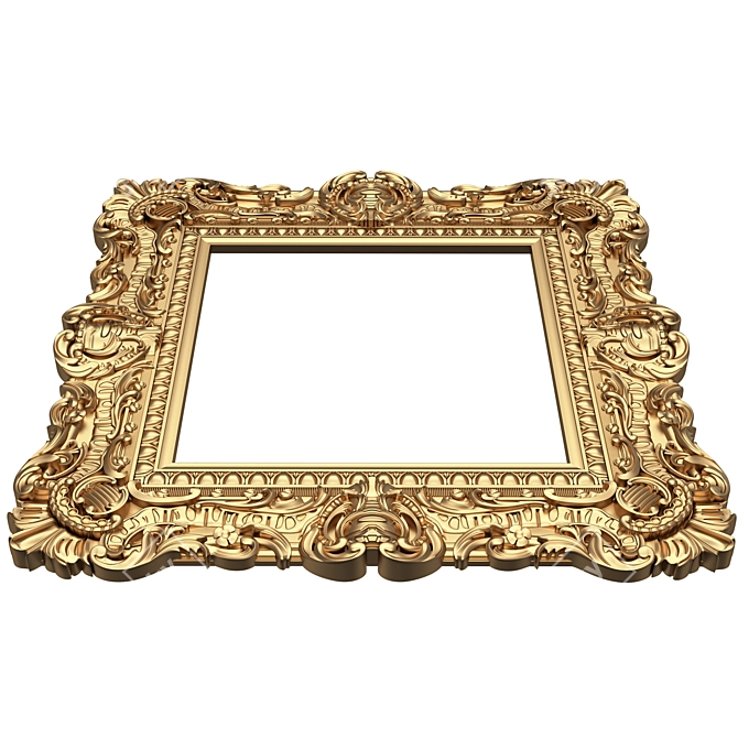 Elegant Frame Classic Design 3D model image 13