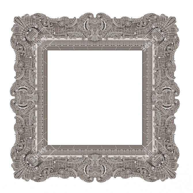 Elegant Frame Classic Design 3D model image 15