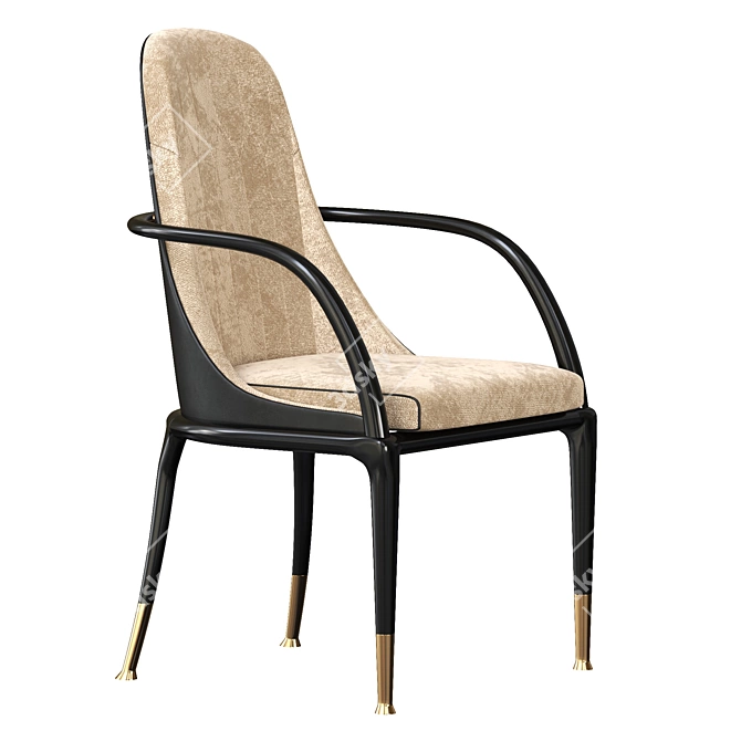 Refined Jera Visionnaire Chair 3D model image 1