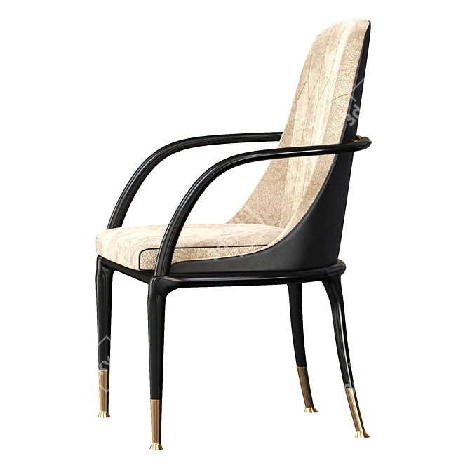 Refined Jera Visionnaire Chair 3D model image 3