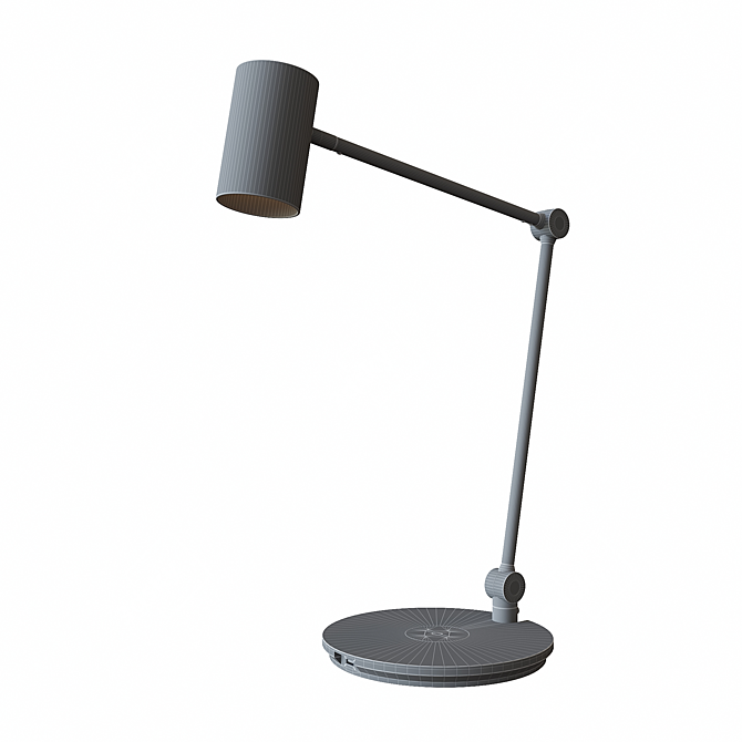 Modern LED Desk Lamp - IKEA RIGGAD 3D model image 3