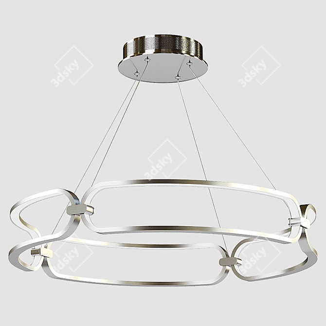 Maytoni Chain Pendant Lamp - MOD017PL-L50N 3D model image 2