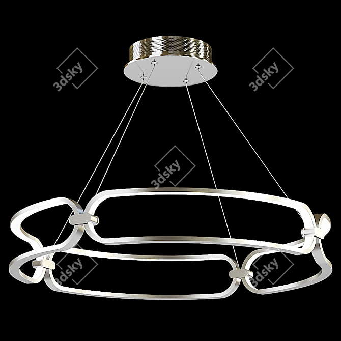 Maytoni Chain Pendant Lamp - MOD017PL-L50N 3D model image 3