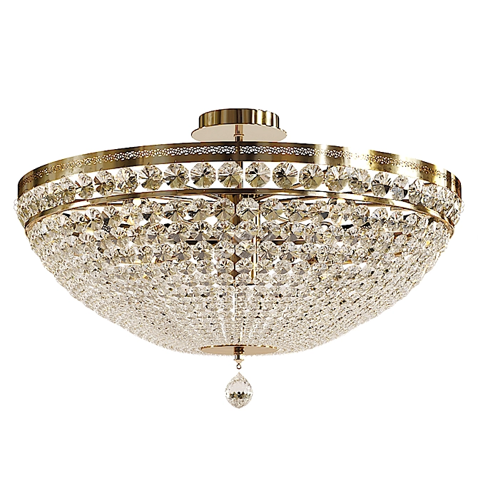 Title: Maytoni Ottilia Chandelier - Elegant Light Fixture 3D model image 1