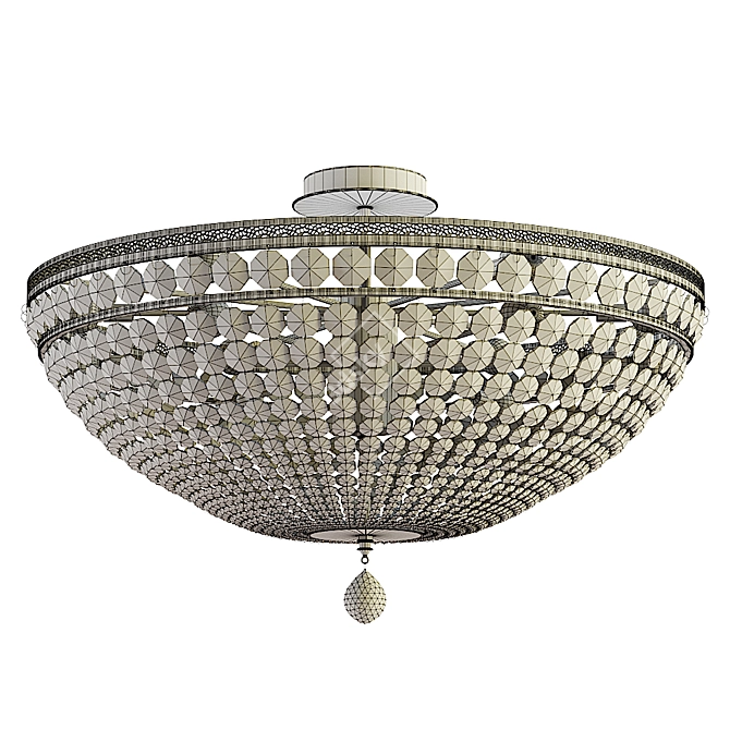 Title: Maytoni Ottilia Chandelier - Elegant Light Fixture 3D model image 2