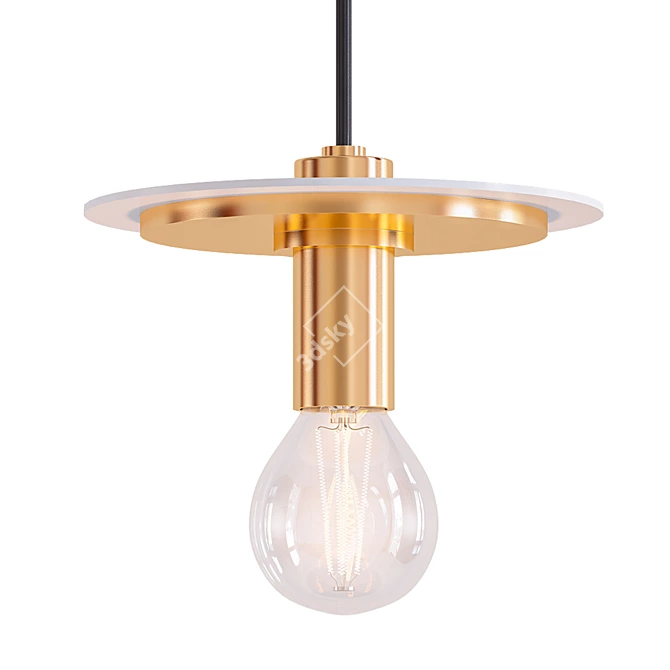 Mitzi Milo Pendant Light 3D model image 1