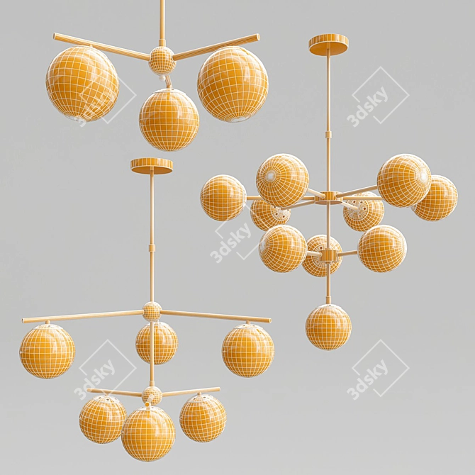 Romatti Furore Pendant Lamp 3D model image 5