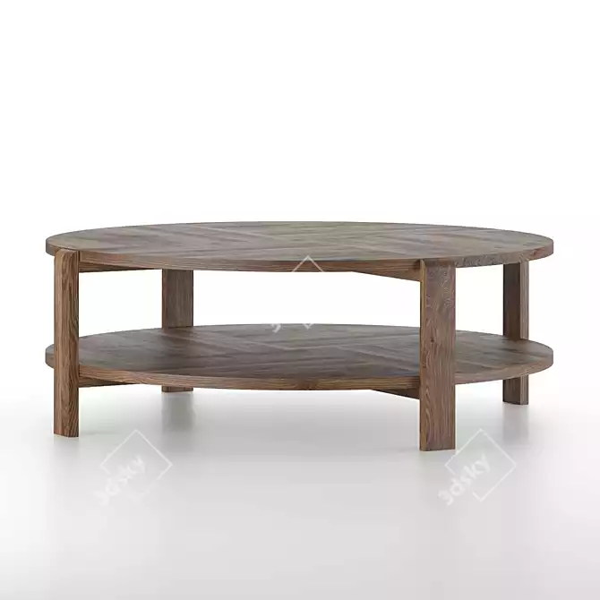 Sleek and Stylish: DEVON Coffee Table 3D model image 7